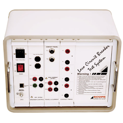 パフォーマンス試験機器 - CB SCOPE - SCOPE T&M Pvt. Ltd. - 手動 / 遮断器用 / 鉄道用