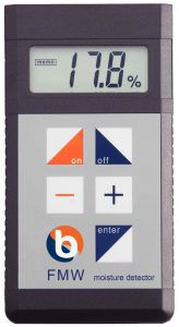 木材用湿度計 - FMW-T  - Brookhuis Micro-Electronics - 静電容量式 / 高周波 / デジタル ディスプレイ付