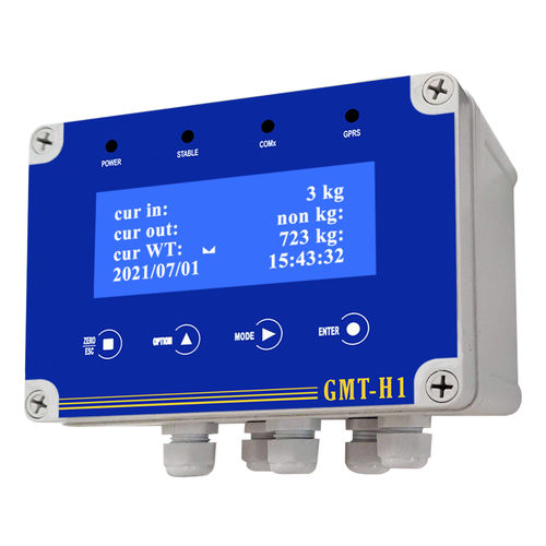 LCD重量表示装置 - GMT-H1 - General Measure Technology Co., Ltd - 壁掛け / RS-485 / Modbus RTU