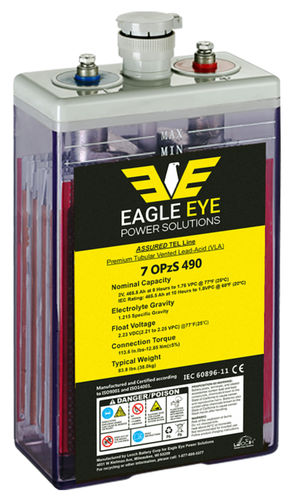 OPzSバッテリー - Flooded OPzS Lead Acid Battery - Eagle Eye Power Solutions