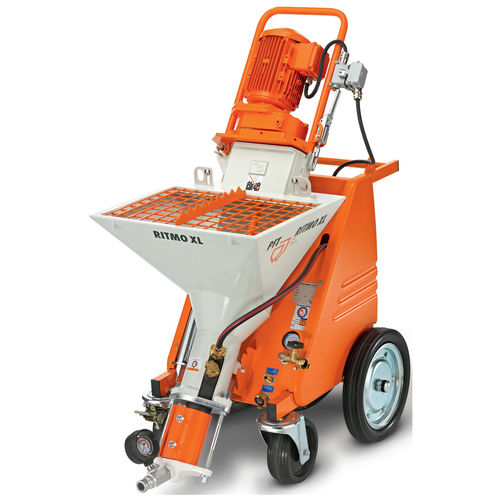 モルタルポンプ - RITMO XL  - Knauf PFT GmbH & Co. KG - 電動 / 産業用 / スプレー式