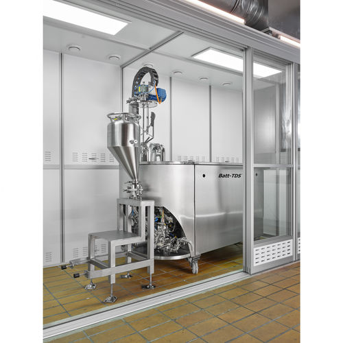 真空分散システム - Batt-TDS - ystral gmbh maschinenbau + processtechnik - 粉末