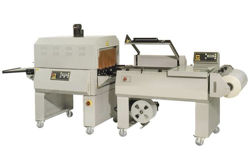 半自動L シーラー - 600 p/h | HU-FP-60 - Humboldt Verpackungstechnik GmbH - シュリンク トンネル付き