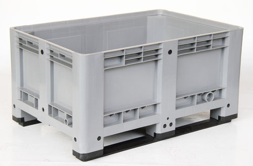 HDPEパレットボックス - 1090C.200.554 - Arcawa GmbH - バルク材用 / 食品用途 / ふた上積み重ね式