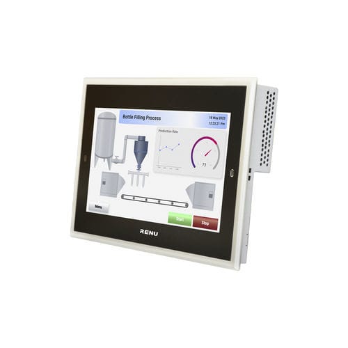 堅牢HMI - FP6101CN-M - Renu Electronics GmbH - 投影容量方式タッチスクリーン / パネル設置用 / 1024 x 600