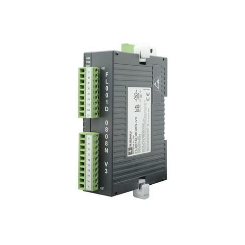 デジタル入力8入出モジュール - FL001D-0808N-V3 - Renu Electronics GmbH - デジタル / Modbus RTU / RS485