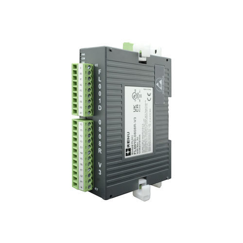 デジタル入力8入出モジュール - FL001D-0808R-V3 - Renu Electronics GmbH - デジタル / Modbus RTU / RS485