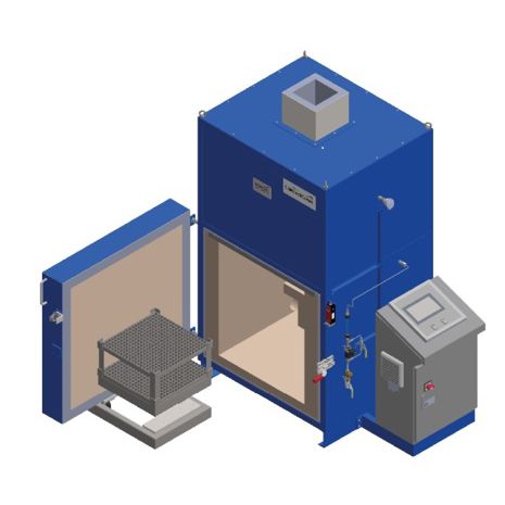 チャンバー炉 - COMPACTCLEAN - SCHWING Technologies GmbH - 熱分解 / 熱 / 掃除用