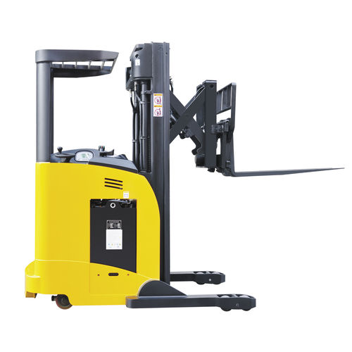 電動式リーチ型フォークリフト - CQDH18C - NINGBO RUYI JOINT STOCK CO., LTD - スタンドオン / ハンドリング用 / 防水