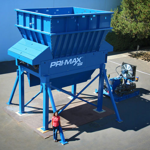プライマリーシュレッダー - PRI-MAX® PR6600 - SSI Shredding Systems, Inc. - 二重軸 / 一般・粗大廃棄物 / ハイトルク