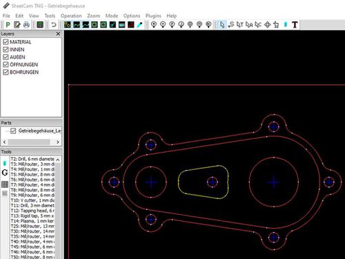 インターフェイスソフトウェア - SheetCAM - CNC-STEP GmbH & Co. KG - FAO / 切断 / PC レギュレーション用