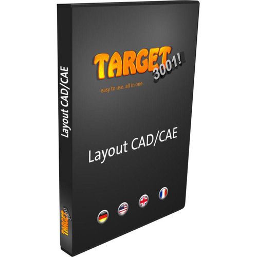 デザインソフトウェア - Target 3001 - CNC-STEP GmbH & Co. KG - 高速プロトタイプ / PCB設計 / 3D