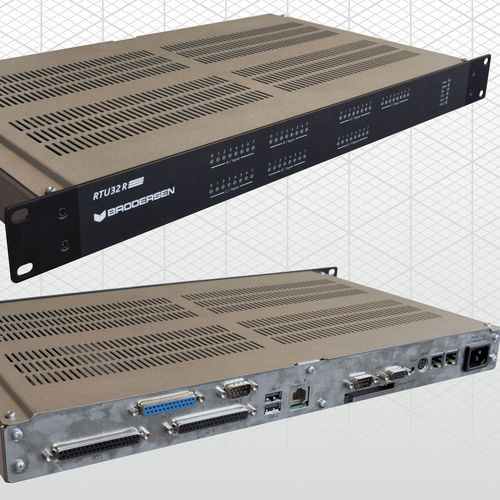 モジュール式リモートターミナルユニット -  RTU32R - Brodersen Systems - イーサネット / RS-232 / RS-485