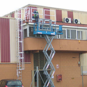 クリノリン式避難用はしご - European Special Ladders, S.A. (ESLA)