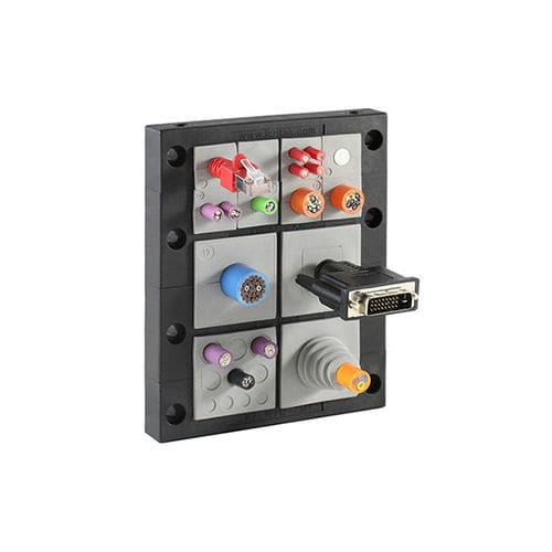 IP54ケーブルエントリー フレーム - KEL 16-2MT  - icotek GmbH & Co. KG - モジュール式 / 事前組み立てケーブル用