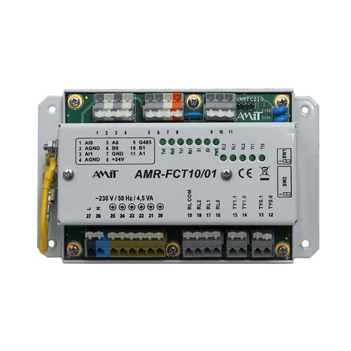DINレールプログラマブルロジックコントローラー - AMR-FCT10 - AMiT, spol. s r.o. - E/S内蔵 / RS485