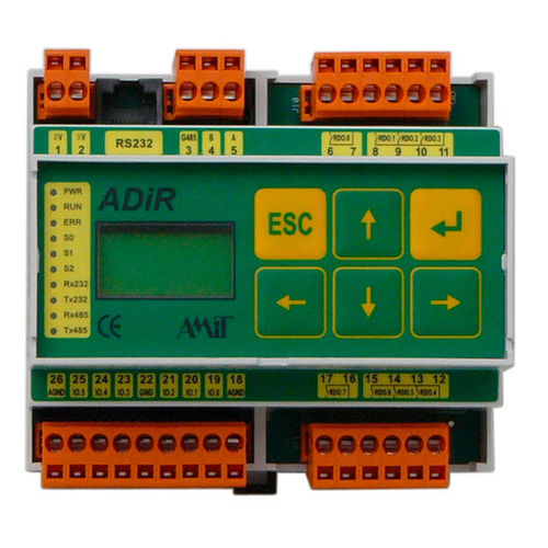 コンパクトPLC - ADiR - AMiT, spol. s r.o. - box型 / DINレール / E/S内蔵
