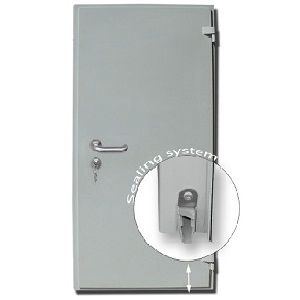 ヒンジ付きドア - 37800 - Vicoustic - 金属製 / 屋内用 / 産業用