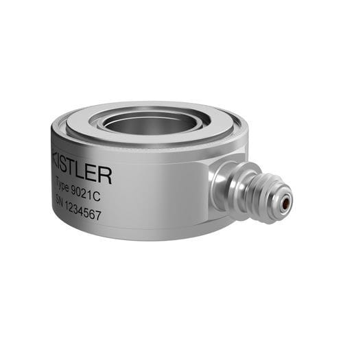 圧電ロードセル - 9021C - Kistler - 牽引/圧縮 / 輪形 / 単軸