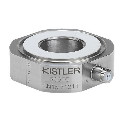 圧電ロードセル - 9068C - Kistler - 輪形 / 3軸 / キャリブレーション用