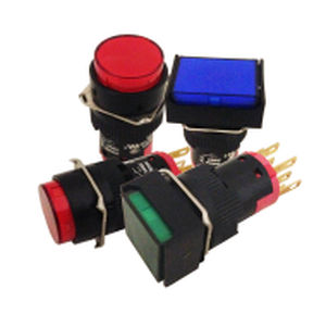 キノコ押しボタンスイッチ - 40 series - Werner Electric GmbH - IP65 / コンパクト / 照明(LED)