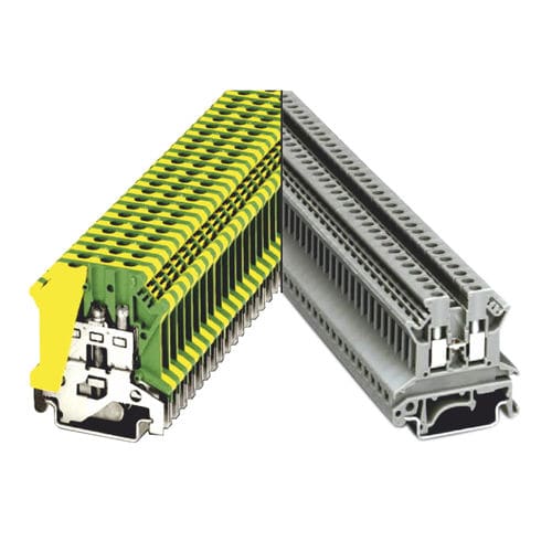 DINレール上端子台 - 78 series - Werner Electric GmbH - ねじ接続式 / 貫通接続 / 接地