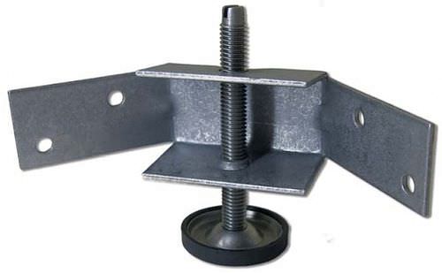 家具用脚 - SW-RACS-8A - S&W Manufacturing - スチール製 / レベル調整 / ロッド式