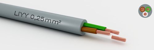電力電力ケーブル - 601250211 - MediKabel GmbH - DIN / 絶縁 / 多重より線