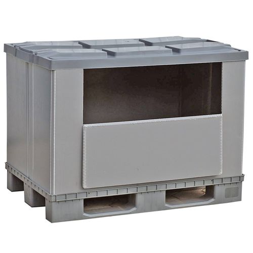 プラスチック製パレットボックス - PAN.e70.F - ZAMKO - 貯蔵用 / 輸送用 / ハンドリング用