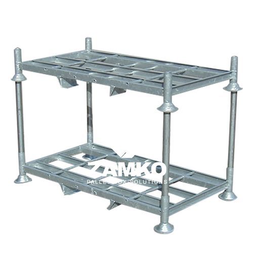 スチール製パレットボックス - SMN.r01 - ZAMKO - 積み重ね式 / 再使用可能