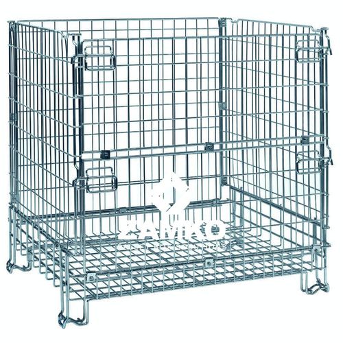 ワイヤーメッシュパレットボックス - SPN.b80.F - ZAMKO - 再使用可能