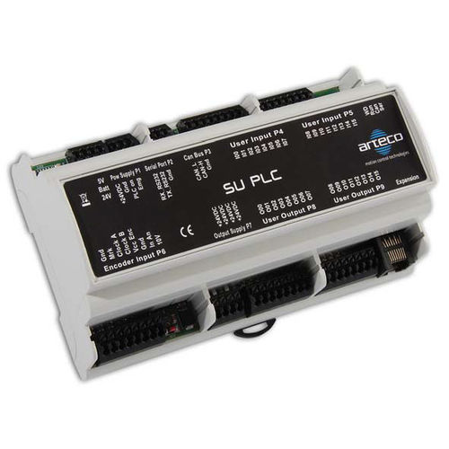 DINレールPLC - SU-PLC - Arteco Motion Tech - デジタル入力 / デジタルアウトプット / E/S内蔵