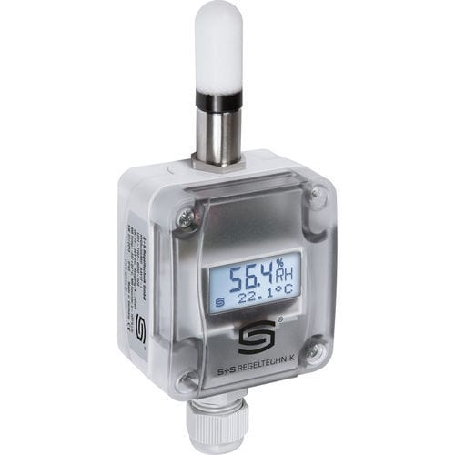屋外用湿度センサー - AAVTF-I LCD - S+S Regeltechnik - 相対 / 壁取付け / 表面実装