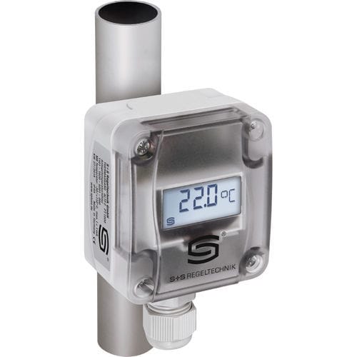 パイプ取付け温度センサ - ALTM1-I LCD - S+S Regeltechnik - Pt1000 / 4-20 mA / M12コネクタ