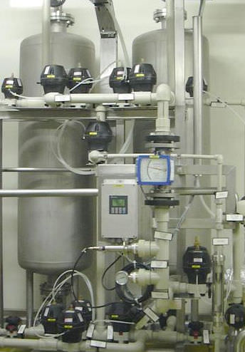 混合ベッドでのイオン交換付き軟水器 - IONTEC - Centec Gesellschaft für Labor- und Prozessmesstechnik mbH