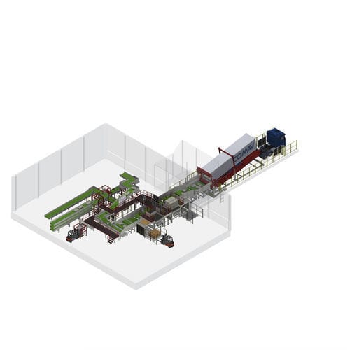 油圧式傾斜ステーション - COMAV - コンテナ用 / インライン / 食品産業用