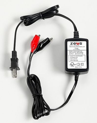 卓上バッテリー充電器 - PCCG-SLA6V1200   - ZEUS Battery Products - 鉛酸 / 自動
