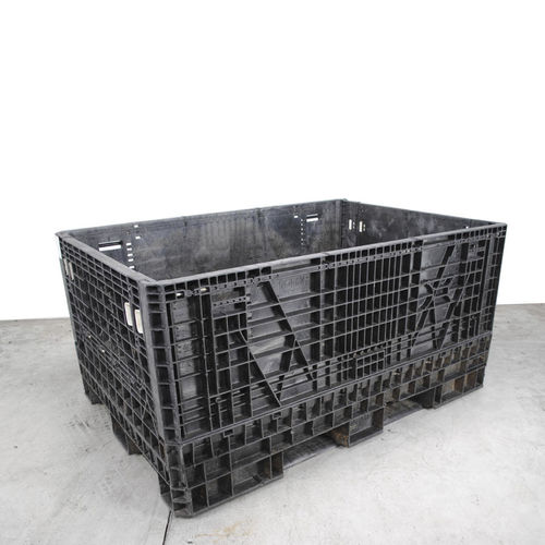 プラスチック製クレート - R704834-2-M-MX - RPP Containers - 貯蔵用 / ハンドリング用 / 折り畳み式