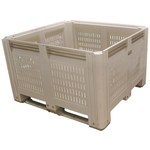プラスチック製パレットボックス - 32-FV MacroBin - RPP Containers - ハンドリング用 / 食品用途 / 農業