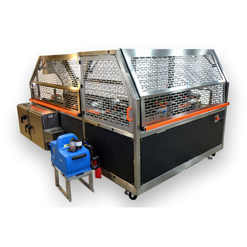 3フラップ箱とじ機 - KCCR , KCCS - Keymac Packaging Systems - 熱溶融型接着剤 / 全自動