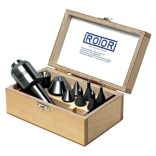 回転旋盤センター - Type K - ROTOR TOOL - 旋盤用 / 研削盤用 / カラーバンドによる圧力表示