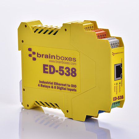 デジタル入出モジュール - ED-538 - Brainboxes - イーサネット / RS485 / Modbus