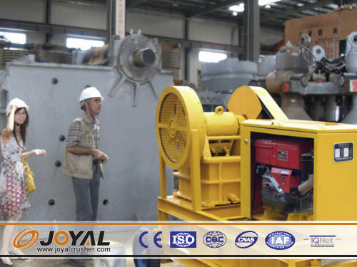 ジョークラッシャ－ - PEC1525 - Shanghai Joyal Machinery Co., Ltd. - 据え置き型 / ディーゼルエンジン式