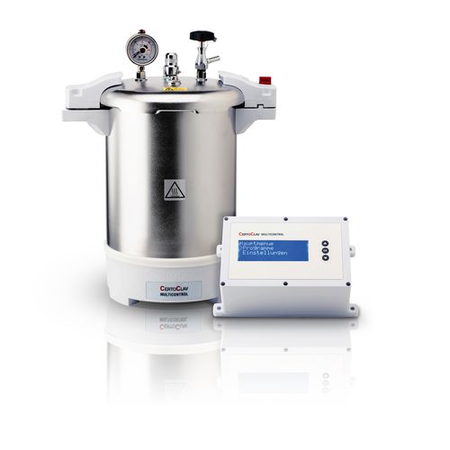 実験用オートクレーブ - 8510175 - CertoClav MultiControl 2 - CertoClav Sterilizer GmbH - 自動 / 縦型 / 卓上