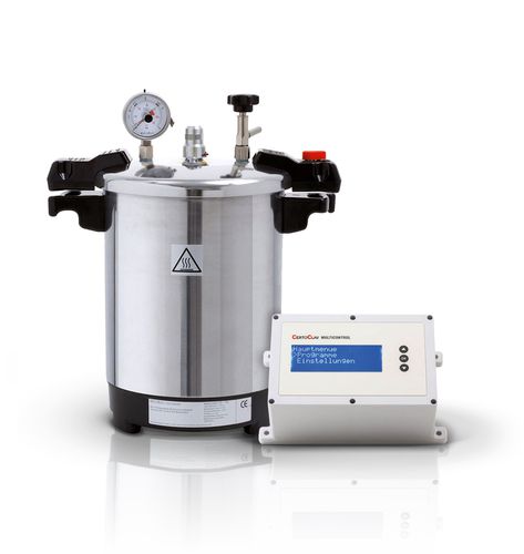 実験用オートクレーブ - 8502312A - CertoClav MultiControl  - CertoClav Sterilizer GmbH - 回転式 / 自動 / トップローディング