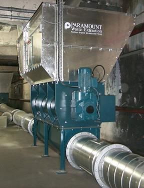 空気輸送用ロータリーバルブ - Rotofeeder - Paramount Waste Extraction Limited - ダストコレクター用 / バルク素材用 / 廃棄物用