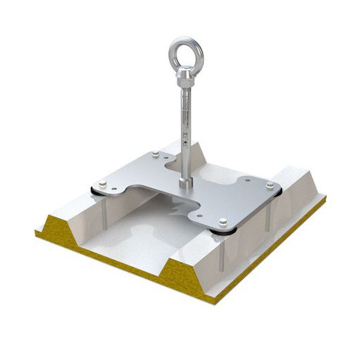 スチール製落下防止錨 - ABS-Lock X-SW - SafetyConcept s.a. - 屋根用