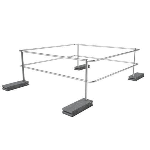 バラスト手すり - ABS Dome OnTop Weight - SafetyConcept s.a. - 平屋根
