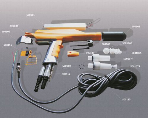 粉体塗装用ガン - Colo-03 Powder Coating Gun - Hangzhou color powder coating equipment ltd - 塗装 / 手動式