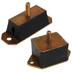 正方形防振マウント - V12Z06MA / V12Z06MB series - Advanced Antivibration Components - 長方形 / ゴム / スチール製